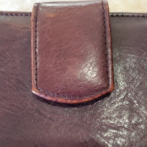 Rolfs Dark Brown Leather Wallet - Picture 3 of 12
